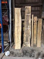 Gedroogd Kastanje Hout - 6cm dik, 40cm breed, 280cm lang, Doe-het-zelf en Verbouw, Hout en Planken, Gebruikt, Ophalen of Verzenden