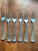 Zilveren Gebaksvorkjes - 6 stuks - Haags Lofje, Verzenden