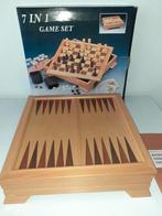 Spellen doos 7 in 1 game set, Hobby en Vrije tijd, Gezelschapsspellen | Bordspellen, Ophalen, Nieuw