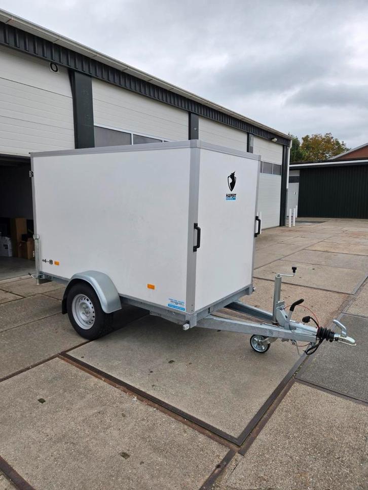 Hapert Sapphire gesloten aanhanger, Auto diversen, Aanhangers en Bagagewagens, Zo goed als nieuw, Ophalen