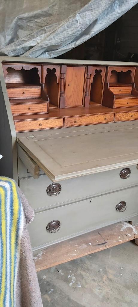 Oude secretaire, iets aparts., Huis en Inrichting, Kasten | Secretaires, Zo goed als nieuw, Ophalen