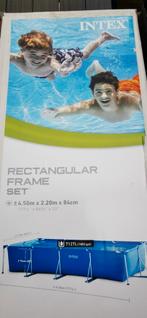 Intex zwembad 4.5 X 2.2 X 0.84, Ophalen, 200 tot 300 cm, 80 tot 120 cm, Zo goed als nieuw