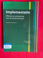 Implementatie: Effectieve verbetering patiëntenzorg, Ophalen of Verzenden, Zo goed als nieuw, Gezondheid en Conditie