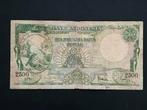 Indonesia 2500 rupiah 1957 VF, Postzegels en Munten, Bankbiljetten | Azië, Ophalen of Verzenden, Zuidoost-Azië