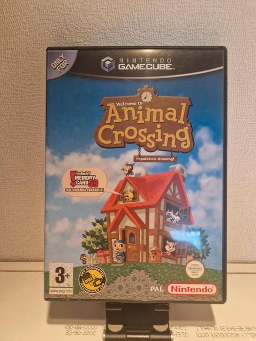 Animal crossing Gamecube compleet met BON en MEMORYCARD ZGAN, Spelcomputers en Games, Games | Nintendo GameCube, Zo goed als nieuw