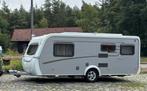 Eriba Feeling 470 Bj 2020 Luifel Mover Fietsendrager Etc, Caravans en Kamperen, Schokbreker, Rondzit, 5 tot 6 meter, Tot en met 4