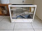 Houten hamsterkooi, Dieren en Toebehoren, Kooi, Zo goed als nieuw, Ophalen, Minder dan 60 cm