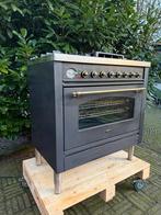 BORETTI GASFORNUIS/ 6PITS + OVEN/ BEZORGING/, 60 cm of meer, Ophalen of Verzenden, Zo goed als nieuw, Gas