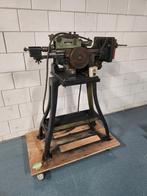 Vos spiebaan steek machine, Ophalen, Gebruikt