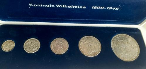 Wilhelmina munten., Postzegels en Munten, Munten | Nederland, Koningin Wilhelmina, Ophalen of Verzenden