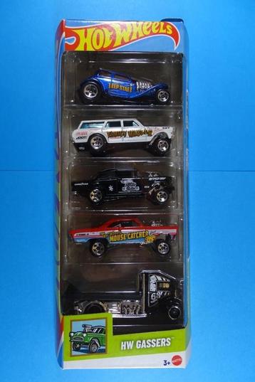 Hot Wheels 2025 HW Gassers 5 pack beschikbaar voor biedingen