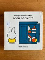 Dick Bruna - Open of dicht, Ophalen of Verzenden, Gelezen, Dick Bruna