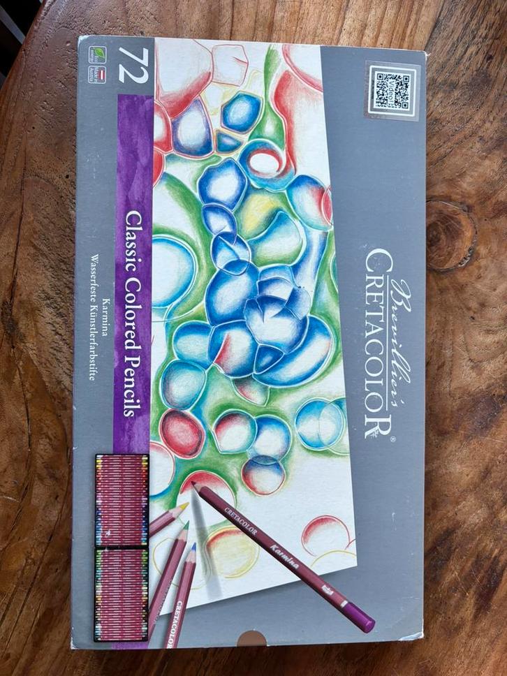 Cretacolor Karmina set 72 ongebruikt, Hobby en Vrije tijd, Tekenen, Zo goed als nieuw, Potlood of Stift, Ophalen of Verzenden