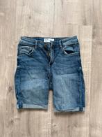 bershka korte broek jeans spijkerboek jorts maar 36 denim, Kleding | Heren, W36 - W38 (confectie 52/54), Blauw, Ophalen of Verzenden