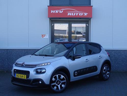 Citroen C3 1.2 PureTech S&S Shine navi LM 1e eig org NL, Auto's, Citroën, Bedrijf, Te koop, C3, ABS, Achteruitrijcamera, Airbags