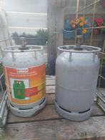 2 grote ijzeren gaspullen, Ophalen, Zo goed als nieuw