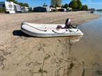 Quicksilver 3.20 5 pk Marine bbm airdeck peddels, Watersport en Boten, Rubberboten, Ophalen, Gebruikt, Benzine, Minder dan 70 pk