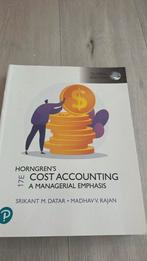 Cost accounting - a managerial emphasis, Ophalen, Beta, Zo goed als nieuw, WO