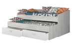 Jules kajuitbed (met onderbed en lades) - Wit, Kinderen en Baby's, Kinderkamer | Bedden