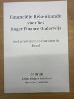 Financieel Rekenkunde voor het Financiële Onderwijs, Ophalen of Verzenden, Nieuw, Accountancy en Administratie