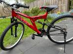 Black mount rode mountainbike 26 inch banden, Hardtail, Ophalen, Gebruikt, Overige merken