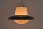 Vintage opaline hanglamp melkglas lamp jaren 40/50 BIJZONDER