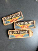 Drie oude sunlilight zeep verpakkingen, Verzamelen, Merken en Reclamevoorwerpen, Ophalen of Verzenden, Gebruikt, Verpakking