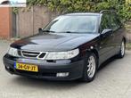 Saab 9-5 Estate 2.0t S Automaat Clima Trekhaak NAP Stuurbekr, Auto's, Saab, 1800 kg, 4 cilinders, 150 pk, Zwart