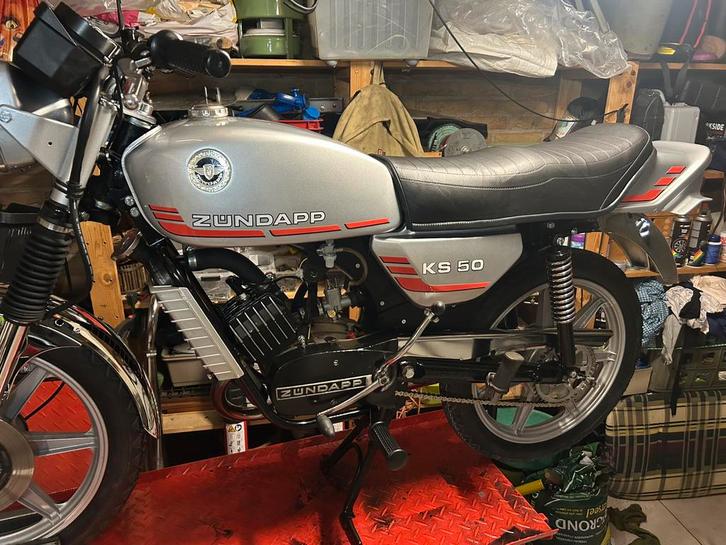 Zundapp 529-02 KS50 waterkoeling, Fietsen en Brommers, Brommers | Oldtimers, Overige merken, Maximaal 45 km/u, Ophalen of Verzenden