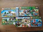Lego minecraft 21135, 21152, 21155, 21159 en 21160., Kinderen en Baby's, Speelgoed | Duplo en Lego, Ophalen, Zo goed als nieuw