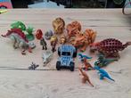 Playmobiel dino's met auto, Ophalen of Verzenden, Gebruikt
