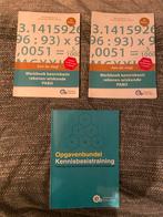 Werkboeken Kennisbasis Rekenen-Wiskunde PABO + Opgavenbundel, Ophalen of Verzenden, Gelezen