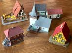 H0 Diverse model huisjes inclusief kerkje, Hobby en Vrije tijd, Modeltreinen | H0, Gebruikt, Ophalen of Verzenden
