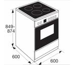 Etna FKV761WIT (Keramisch fornuis) *Nieuw*, Keramisch, Nieuw, Etna 1, Info@Etna.nl