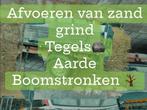 Afvoer service tegels/hout /zand/boomstronken, Tuin en Terras, Ophalen, Zo goed als nieuw, Beton, Terrastegels