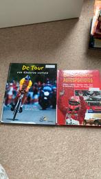 Tour de France en autosport, veel mooie foto’s in de boeken, Ophalen of Verzenden, Zo goed als nieuw, Lopen en Fietsen