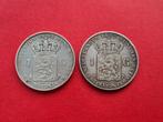 1 gulden 1892 en 1897, Setje, Zilver, Koningin Wilhelmina, 1 gulden