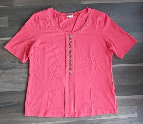 Mayerline, shirt met paillettenstreng, 44, NIEUW, Kleding | Dames, T-shirts, Nieuw, Maat 42/44 (L), Korte mouw, Ophalen of Verzenden