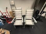Dukdalf stoelen, aluminium 2x ZGAN, Ophalen, Zo goed als nieuw, Campingstoel