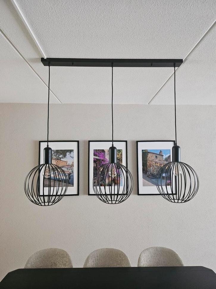 Zwarte Rietveld Hanglamp - 105cm, Huis en Inrichting, Lampen | Hanglampen, Ophalen