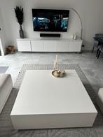 Salontafel, Huis en Inrichting, Tafels | Salontafels, 100 tot 150 cm, Zo goed als nieuw, Minder dan 50 cm, Rechthoekig