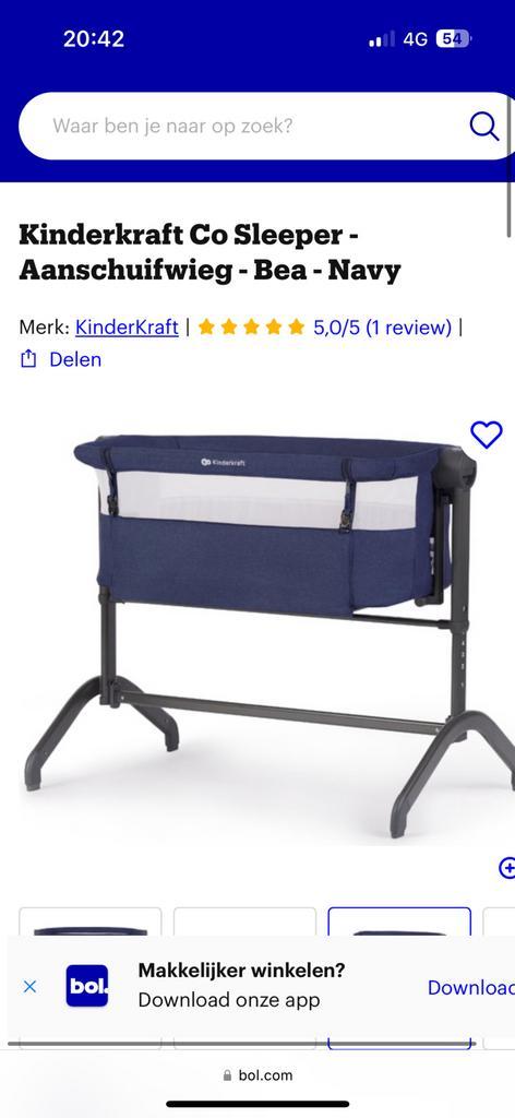 Co-sleeper kinderkraft, Kinderen en Baby's, Babywiegjes en Ledikanten, Zo goed als nieuw, Wieg, Ophalen