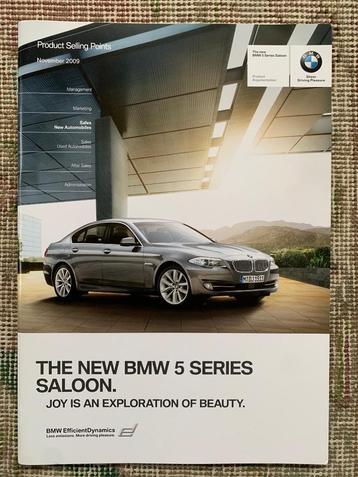 Product Selling Points BMW 5-serie sedan F10 2009 zgan beschikbaar voor biedingen