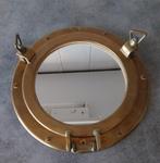 Koperen patrijs poort met spiegel, Ophalen of Verzenden, Rond, Minder dan 50 cm, Minder dan 100 cm