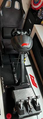 Complete simrace setup, t300, playseat, open wheel, tlcm, Ophalen, Zo goed als nieuw, Playseat of Racestoel
