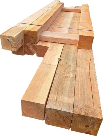 Douglas palen /  balken 15x15 cm - nr: TB80 beschikbaar voor biedingen