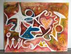 Schilderij van Andrea Tolson gemakt in Utopia in 2014, Antiek en Kunst, Kunst | Schilderijen | Modern, Ophalen of Verzenden
