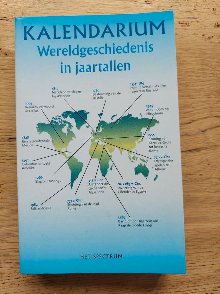 Kalendarium Wereldgeschiedenis in jaartallen, Boeken, Geschiedenis | Wereld, Gelezen, Europa, 20e eeuw of later, Ophalen of Verzenden