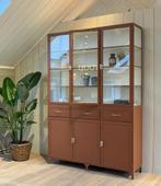 Maatwerk | Stalen vitrinekast Terra apothekerskast wandkast, 200 cm of meer, 150 tot 200 cm, Nieuw, Ophalen of Verzenden
