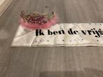 Vrijgezellen set: Diadeem & Sjerp, Ophalen, Zo goed als nieuw, Huwelijk, Accessoires